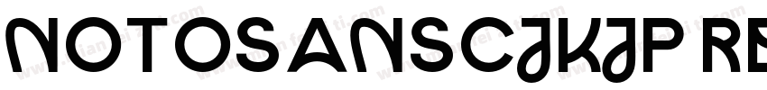 NotoSansCJKjp Regular VKana字体转换